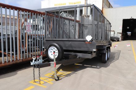 12x6 Standard Australian Cage Trailer 3 ft Cage