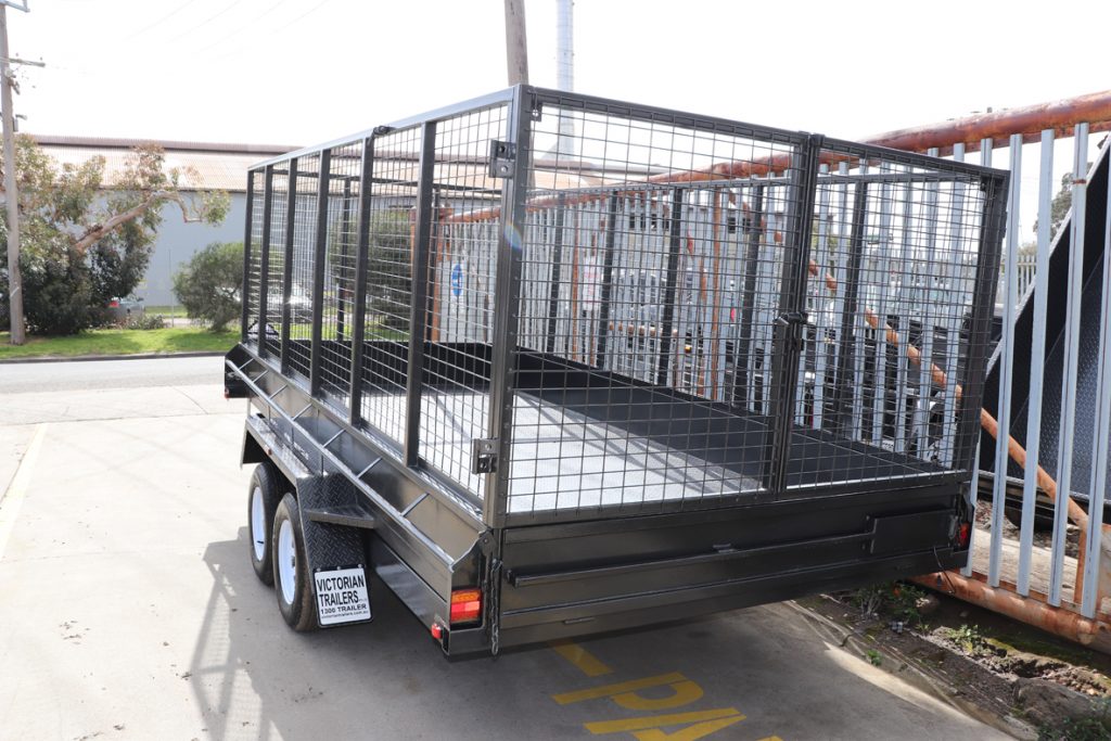 12x6 Standard Australian Cage Trailer 3 ft Cage