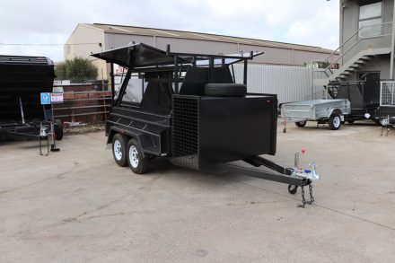 8x5 Budget Special Trailer with Compressor Box