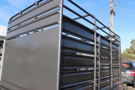 Stock Crate Trailers with Railings